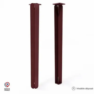 Dining Tables - JASPER STEEL STANDING DINING TABLE LEG - SET OF 2 LEGS - DECO-GEM