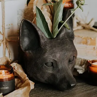 Sculptures, statuettes et miniatures - FOX - décoration murale - DABA DECO