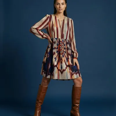 Prêt-à-porter - 8 . ROBE COURTE ML ROSELINE - STELLA FOREST