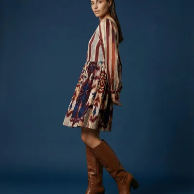 Prêt-à-porter - 8 . ROBE COURTE ML ROSELINE - STELLA FOREST