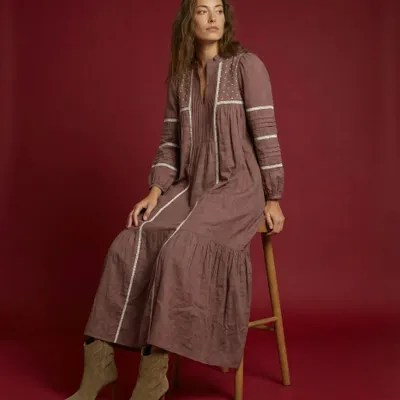 Prêt-à-porter - 111 . ROBE LONG ML MARILOU - STELLA FOREST