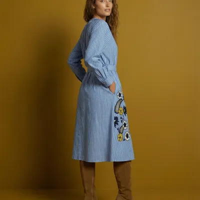 Prêt-à-porter - 104 . PEIGNOIR LONG ML DYLA - STELLA FOREST