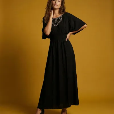 Prêt-à-porter - 127 . ROBE LONGUE ADALIA - STELLA FOREST