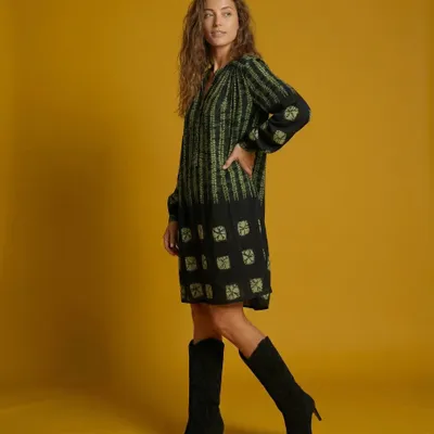 Prêt-à-porter - 6 . ROBE ML ROUILLÉ - STELLA FOREST