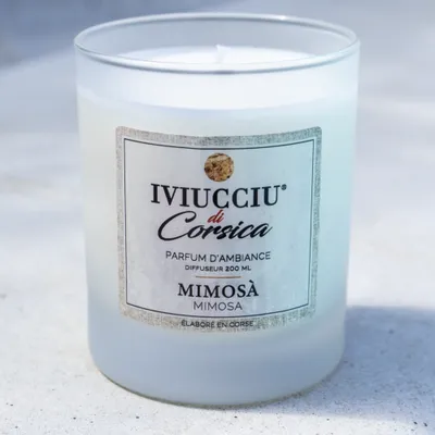 Bougies - Bougie Mimosa - IVIUCCIU DI CORSICA