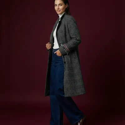 Prêt-à-porter - 715 . MANTEAU LONG ML LUCAS - STELLA FOREST