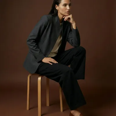 Prêt-à-porter - 602 . VESTE CROISEE CASSIE - STELLA FOREST