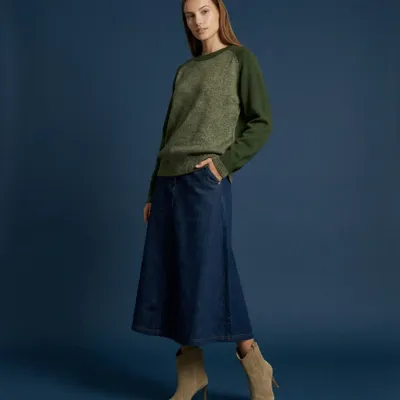 Apparel - 503 . ML DARIA SWEATER - STELLA FOREST