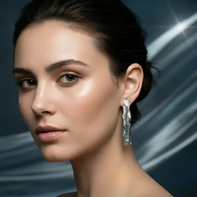 Jewelry - Arctic Earrings - V UNIQUENESS FINE GREEK JEWELRY