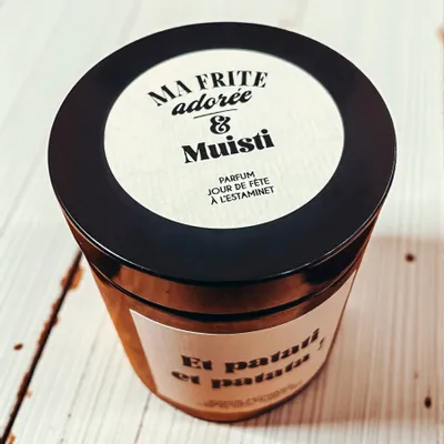 Decorative objects - Muisti & Ma Frite Adorée Candle - Et patati et patata – 160g - MUISTI