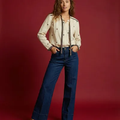 Apparel - 123 . ML LIVIA SHIRT - STELLA FOREST