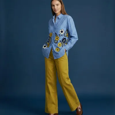 Apparel - 104 . ML DYLA SHIRT - STELLA FOREST