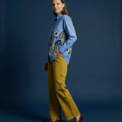 Apparel - 104 . ML DYLA SHIRT - STELLA FOREST