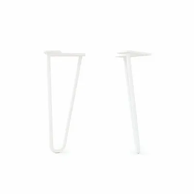 Coffee tables - LEG FOR COFFEE TABLE OR FURNITURE IN GEMINI STEEL - SET OF 2 LEGS - DECO-GEM
