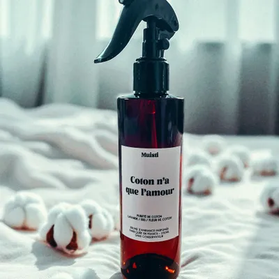 Home fragrances - Room mist - Cotton Has Only Love - Lavender Iris Cotton Flower scent - 250ml - MUISTI