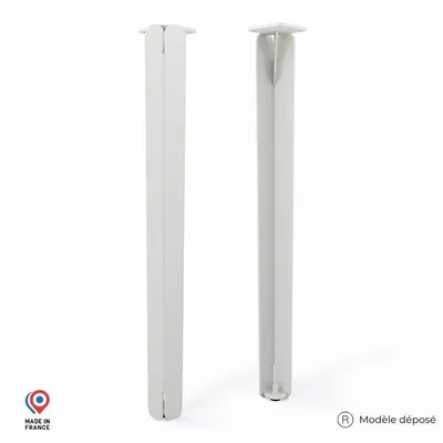 Console table - JASPER STEEL STANDING DINING TABLE LEG - SET OF 2 LEGS - DECO-GEM