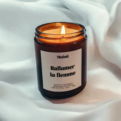 Decorative objects - Scented Candle - Rekindle the Flame - White Musk - 160g - MUISTI