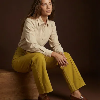 Prêt-à-porter - 308 . CHEMISE PLASTRON SOLINE - STELLA FOREST