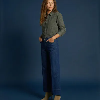 Apparel - 308 . SOLINE BIB SHIRT - STELLA FOREST