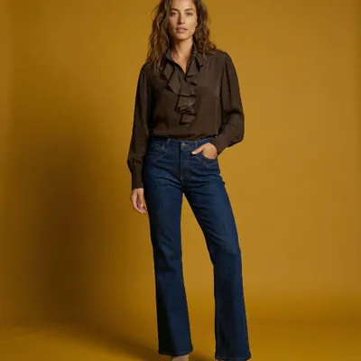 Apparel - 307 .  JABOT ESTRELLA SHIRT - STELLA FOREST