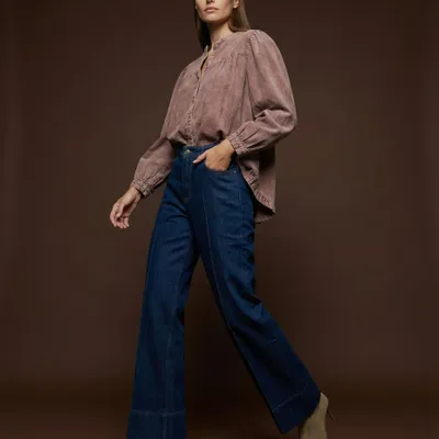 Apparel - 305 . M3/4 ENORA SHIRT - STELLA FOREST