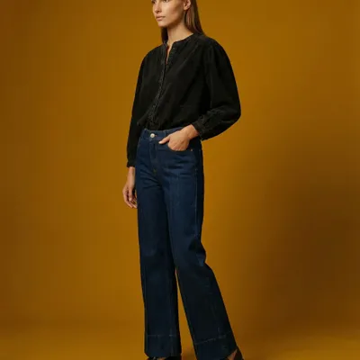 Apparel - 305 . M3/4 ENORA SHIRT - STELLA FOREST