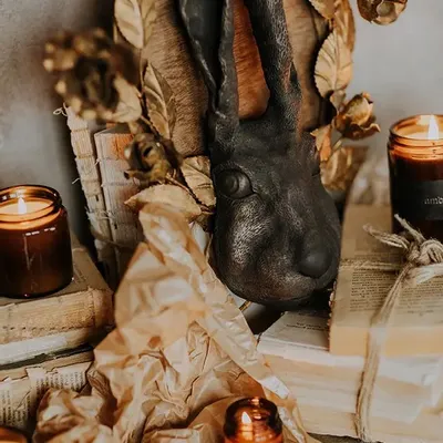 Sculptures, statuettes et miniatures - Ensemble de sculptures d'animaux - DABA DECO