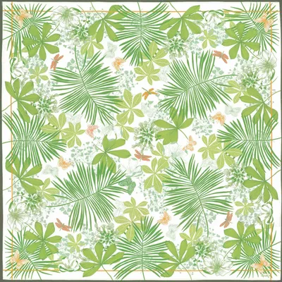 Table linen - Large palm tablecloth - BEAUVILLÉ