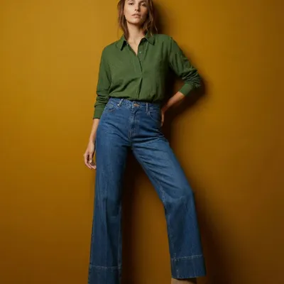 Apparel - 126 . ZELIE SHIRT TUNIC - STELLA FOREST