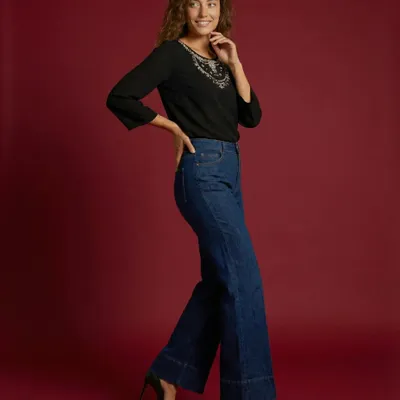 Apparel - 127 . M3/4 ADALIA TUNIC - STELLA FOREST