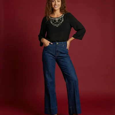 Apparel - 127 . M3/4 ADALIA TUNIC - STELLA FOREST