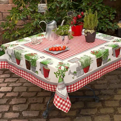 Linge de table textile - Nappe Potager - BEAUVILLÉ