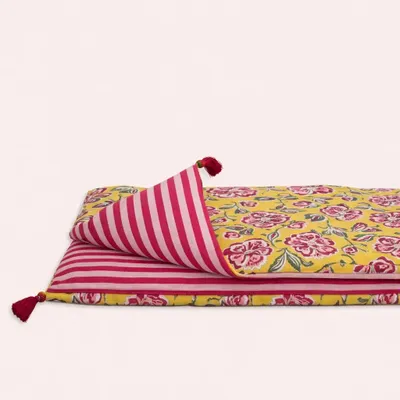 Bed linens - LONI Framboise Bed Runner - JAMINI BY USHA BORA