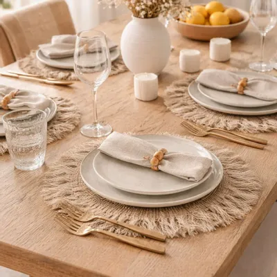 Everyday plates - Place Mat Plume - MAISON SAWA