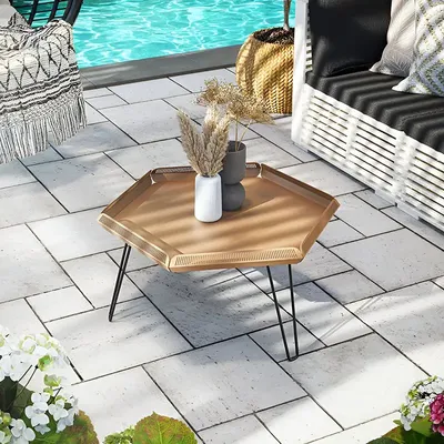 Coffee tables - CELESTIAL STEEL COFFEE TABLE - DECO-GEM