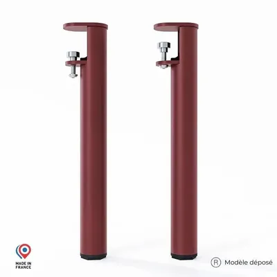 Coffee tables - TOPAZ STEEL COFFEE TABLE LEGS - SET OF 2 LEGS - DECO-GEM