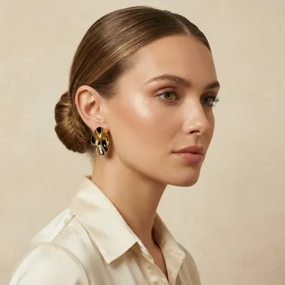 Jewelry - Aquila Earrings - V UNIQUENESS FINE GREEK JEWELRY