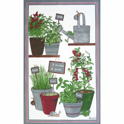 Tea towel - Aromatic tea towel - BEAUVILLÉ