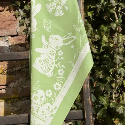 Tea towel - Lapins tea towel - BEAUVILLÉ
