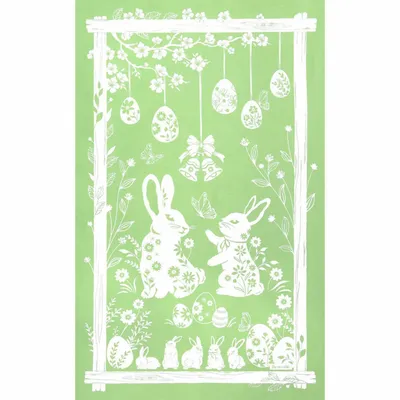 Tea towel - Lapins tea towel - BEAUVILLÉ