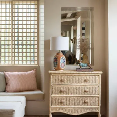 Table lamps - CERAMIC TABLE LAMP BASE MAGGIE ORANGE - MAHE HOMEWARE