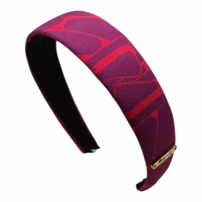 Accessoires cheveux - serre-tête Renata Classique motifs mailles bi couleurs - MAISON FITZGERALD