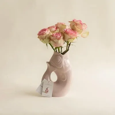 Objets de décoration - Carafe GlouGlou Pink Brillant - CHAROLLES