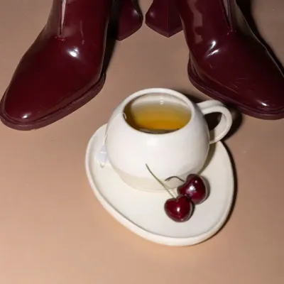 Tasses et mugs - Tasse Frances avec soucoupe - DUMAE