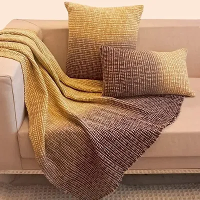 Coussins textile - Coussin en coton et lin Ombre - Stella - PASHMA