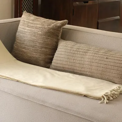 Coussins textile - Coussin en coton teint dans l'espace - Azalea - PASHMA