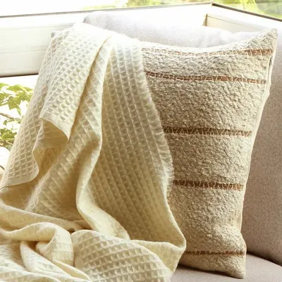 Coussins textile - Coussin en coton côtelé - Kenji - PASHMA