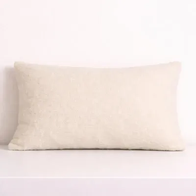 Coussins textile - Coussin bouclé en alpaga : Albert - PASHMA