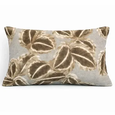 Coussins textile - Elowen : coussin imprimé en velours de coton - PASHMA