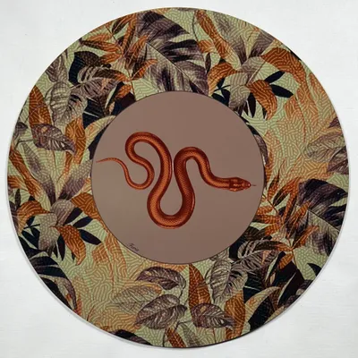 Sets de table - Sets de table - Serpente Sottopiatto Rotondo - #05 - FURIA LIVING